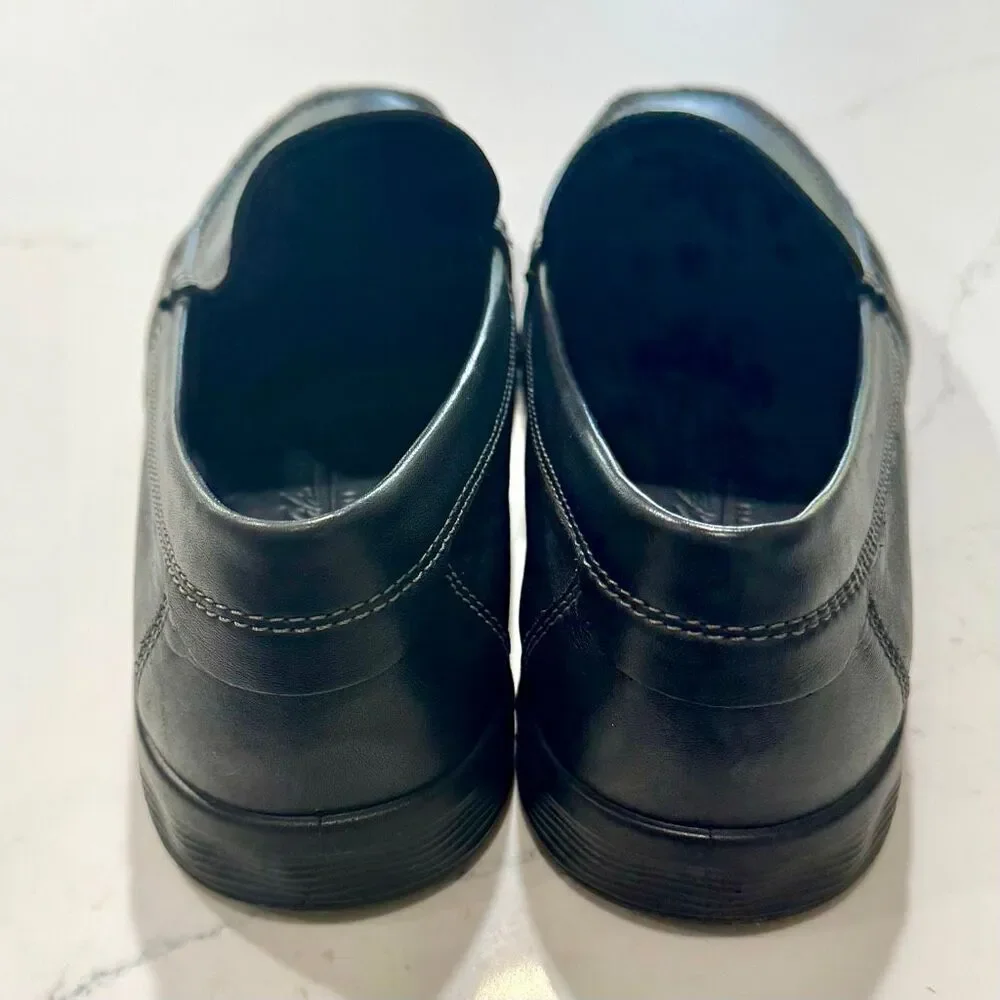 Ecco S-Lite Black Slip On Loafers. Size 44/US10.5